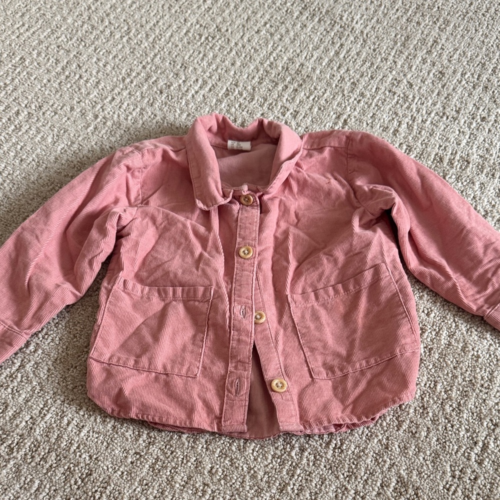 H&M Baby Button Down Flannel Top